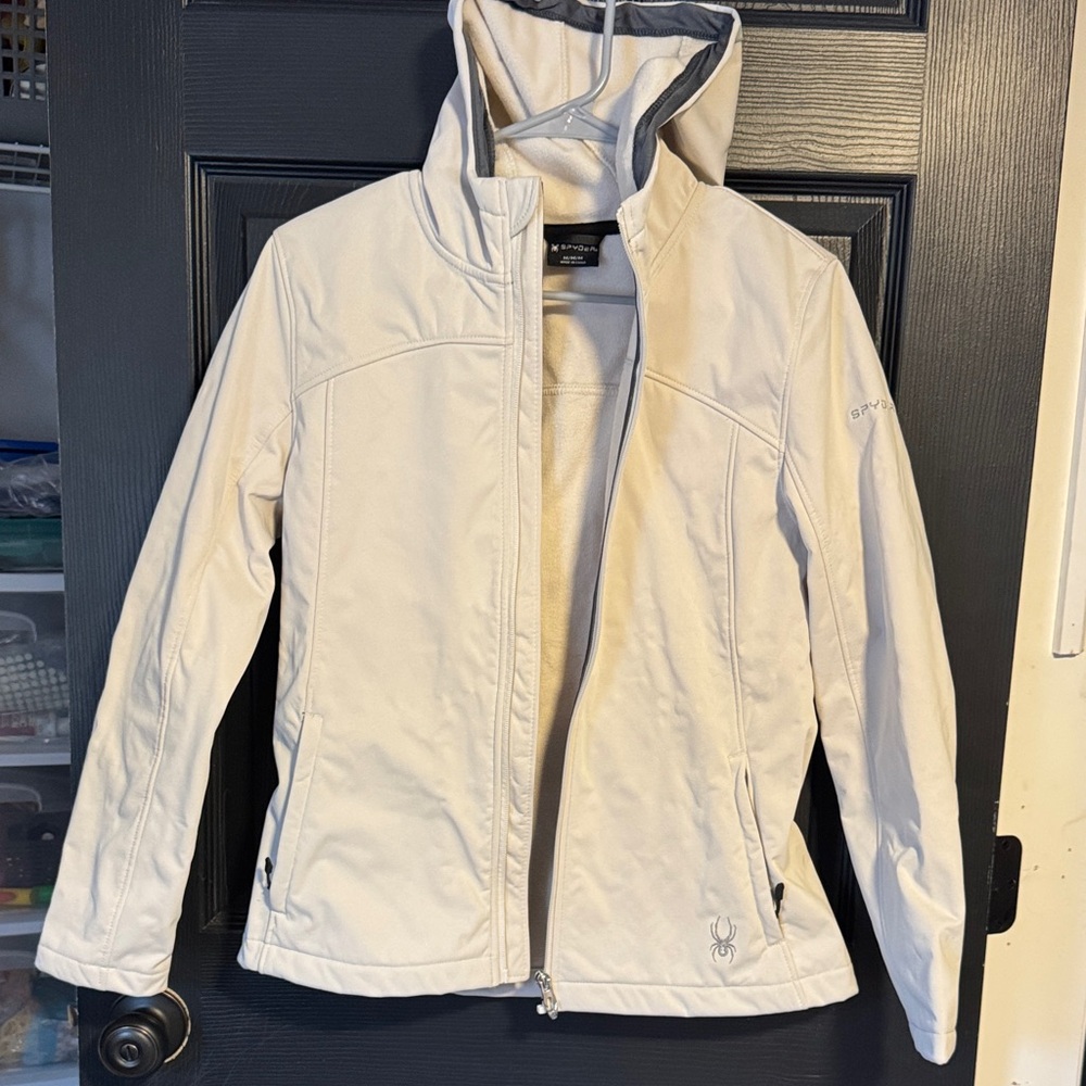 Spyder Women's Light Gray Ski Jacket